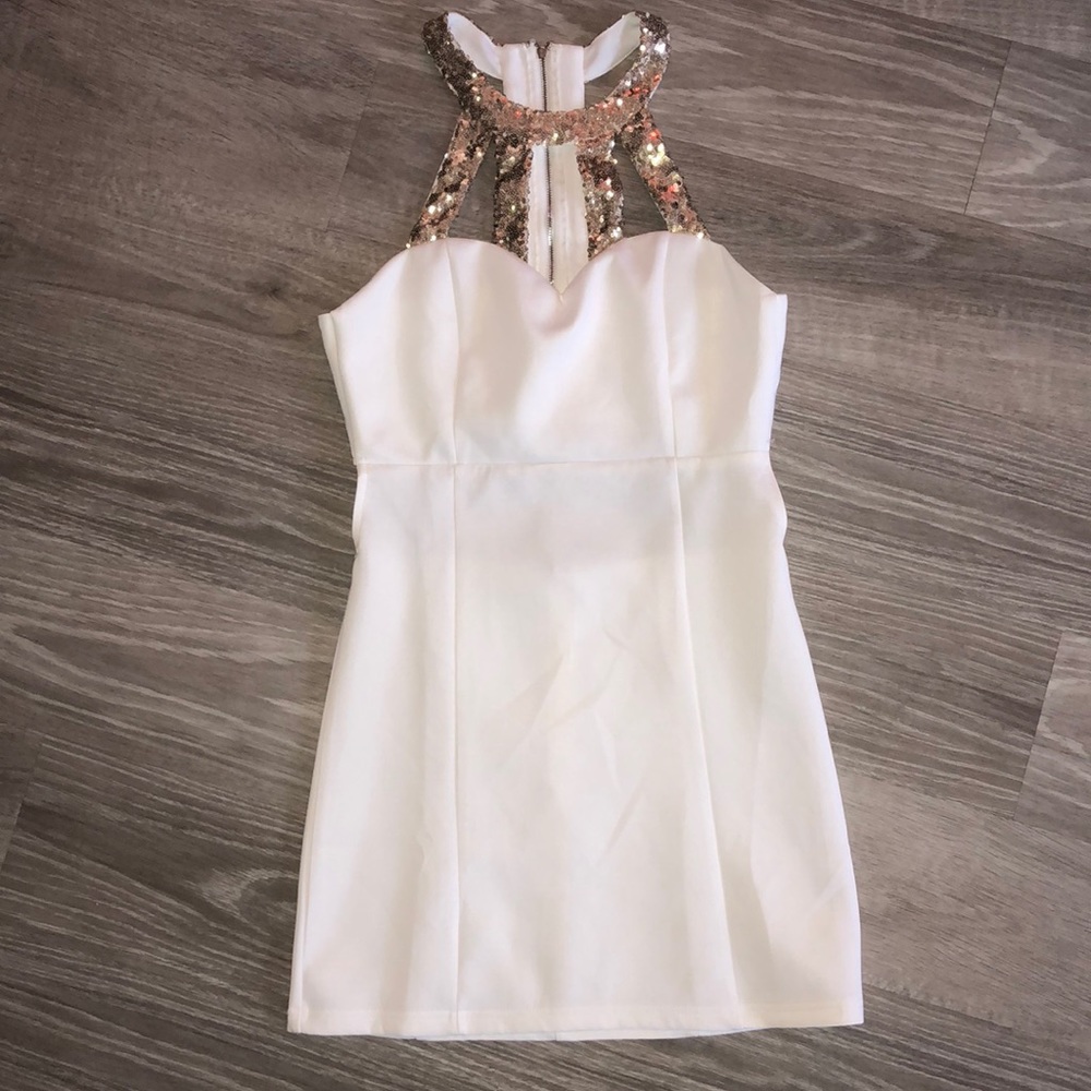 White Tobi dress with tags, never worn